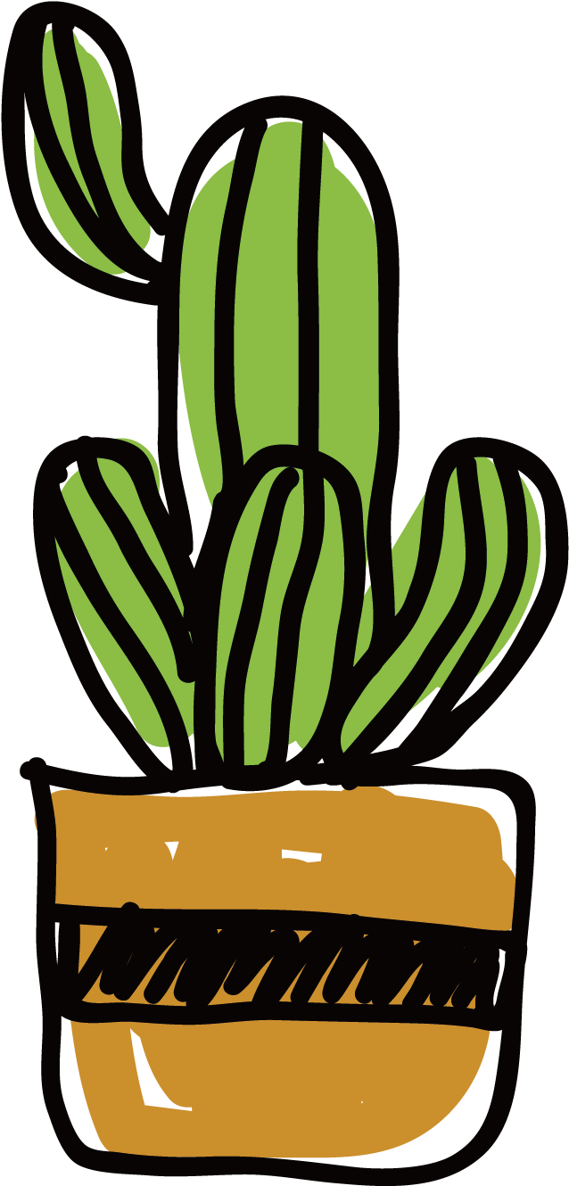 Cactaceae Euclidean Vector Illustration - Cactaceae Euclidean Vector Illustration (1500x1500)