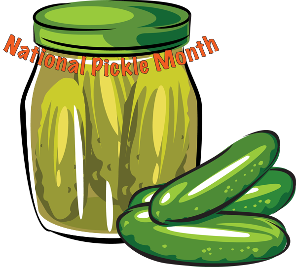 Pickle Cliparts - Pickle Clipart (600x542)