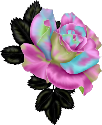 Decoupage - Rose (327x400)