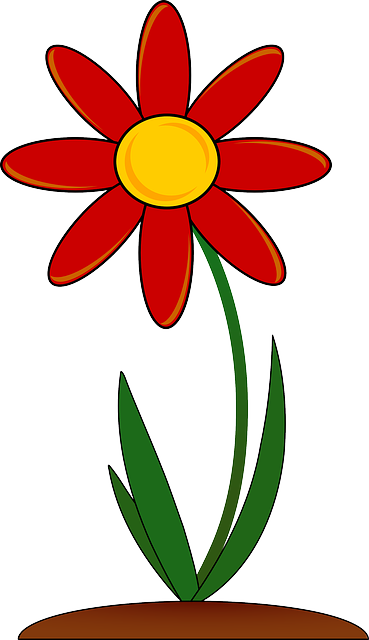 Cartoon Flower - Flower Clip Art (369x640)