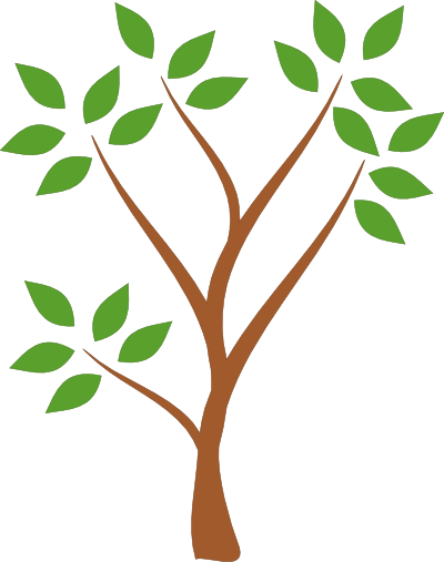 Plant Clipart No Background - Simple Tree (400x507)