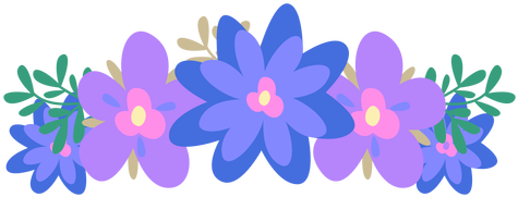 Blue Flower Clipart Crown - Coroa De Flores Png (512x512)