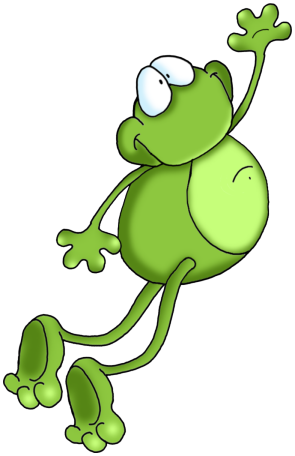 Clip Art School - Frog Clipart Png (295x456)