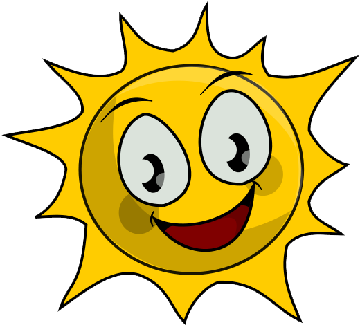 Sunny Day Clipart 2 Clipart - Bester Tagesüberhaupt Sonnenschein Mauspads (640x480)
