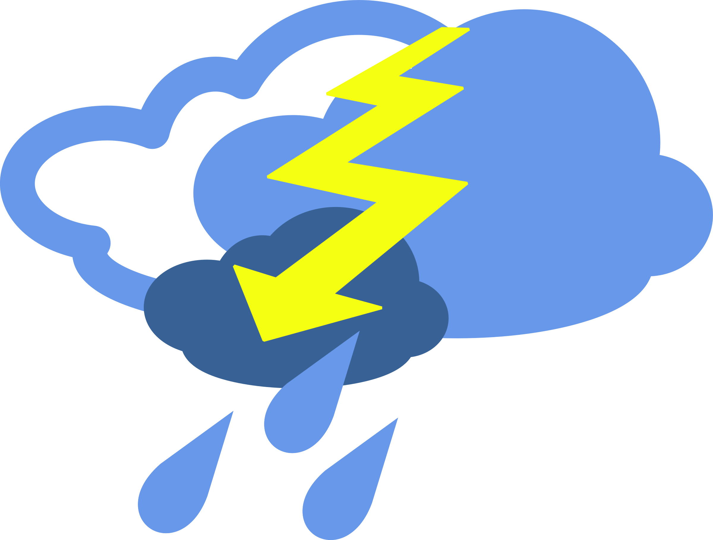 Clipart Weather Symbols - Weather Symbol (2400x1818)