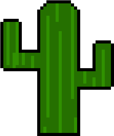 Cactus - Spiderman Noir Pixel Art (410x500)