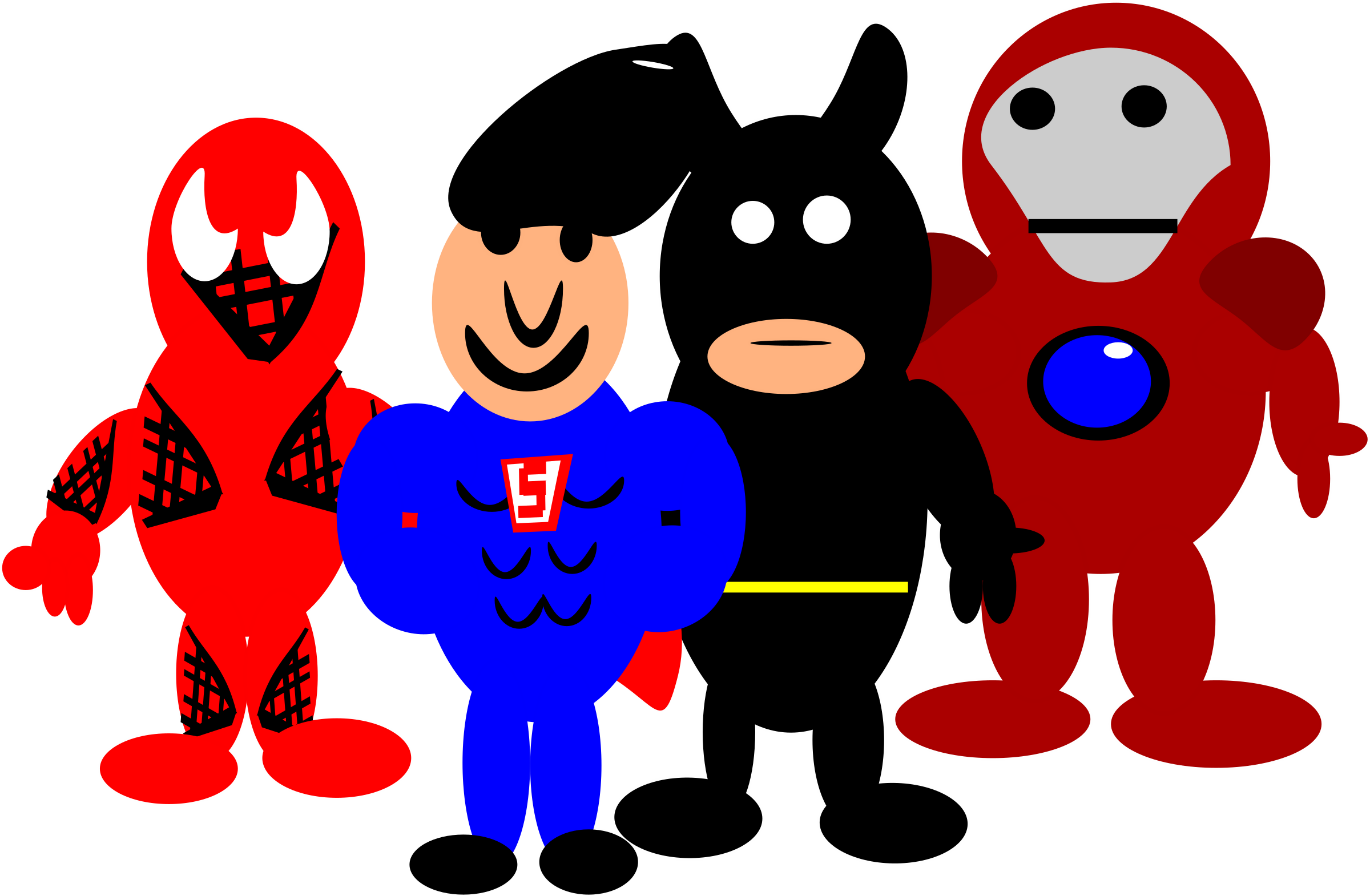 Heroes Art 1979px 223 - Hero Clip Art (2400x1570)