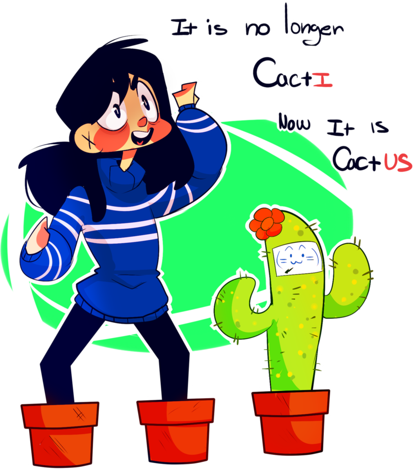 Cactus By Elemental-fa - Elemental Fa Deviantart (838x953)