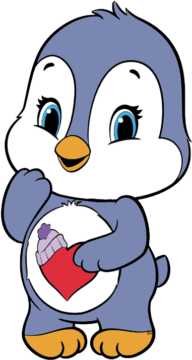 Cozy Heart Penguin - Cozy Heart Penguin Care Bear (391x724)