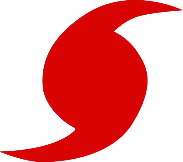 Hurricane Weather Cliparts - Hurricane Symbol Transparent (850x753)