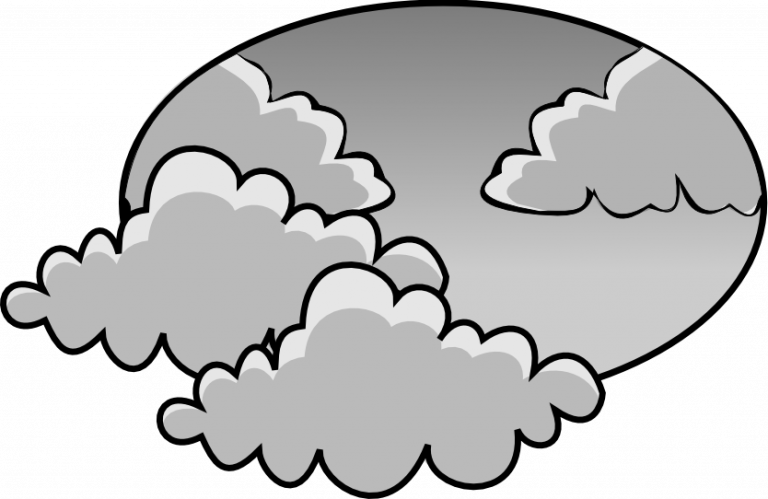 Cloudy Day Clipart Free Cloudy Cliparts Download Free - Cloudy Clipart (768x499)
