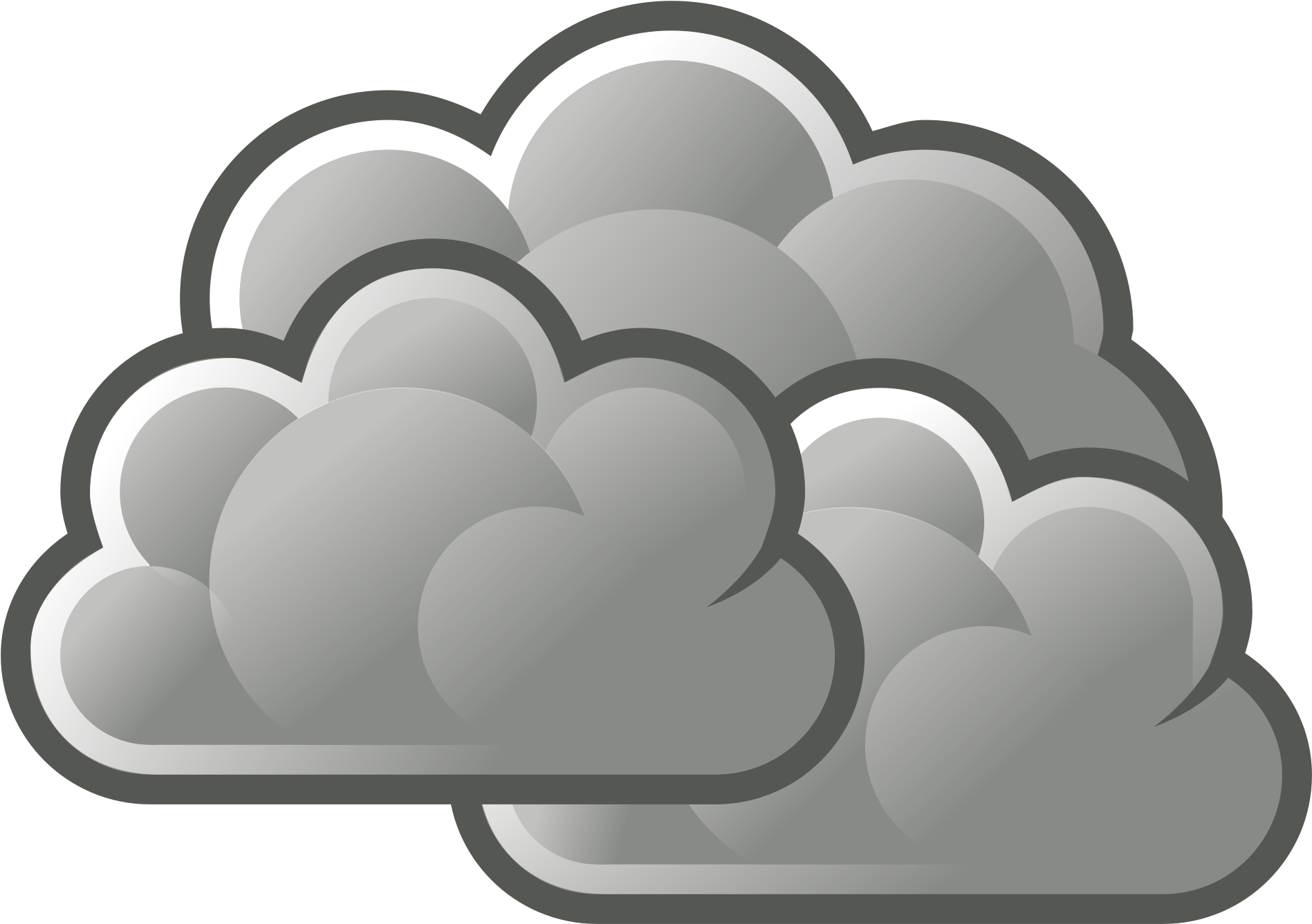 Open - Cloudy Clipart - (2000x2000) Png Clipart Download. 
