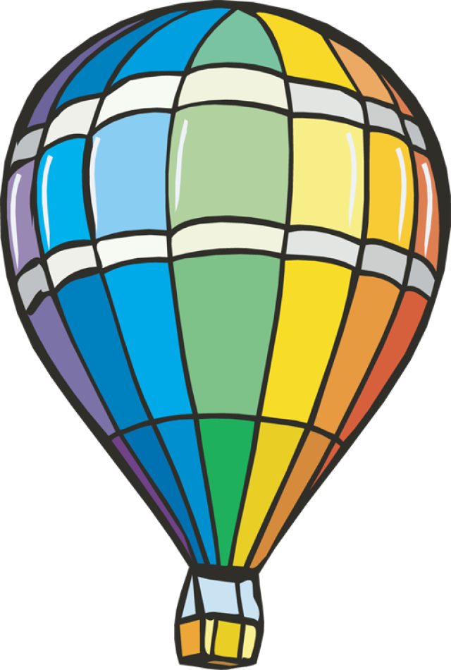 Hot Clip Art - Hot Air Baloon Clip Art (640x950)
