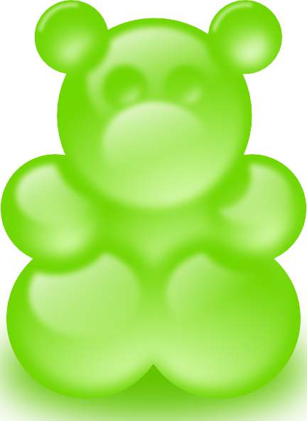 Gummy Bear Clip Art - Gummy Bear Clip Art (432x593)