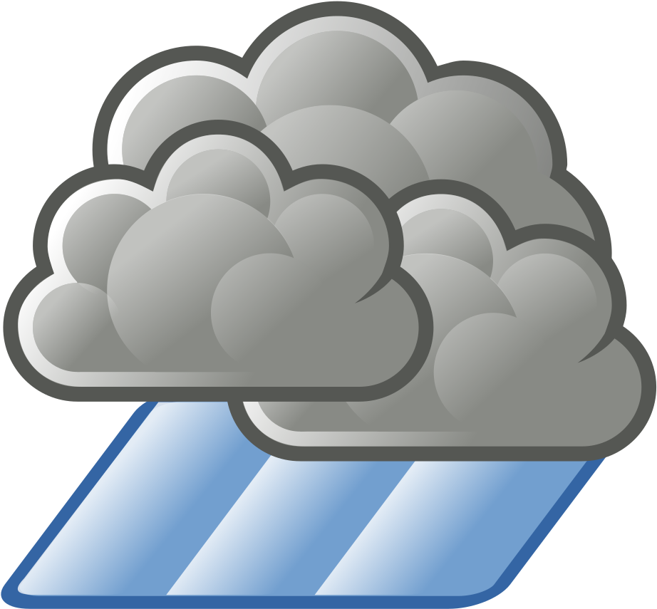 Free Vector Tango Weather Showers - Showers Weather (1000x1000)