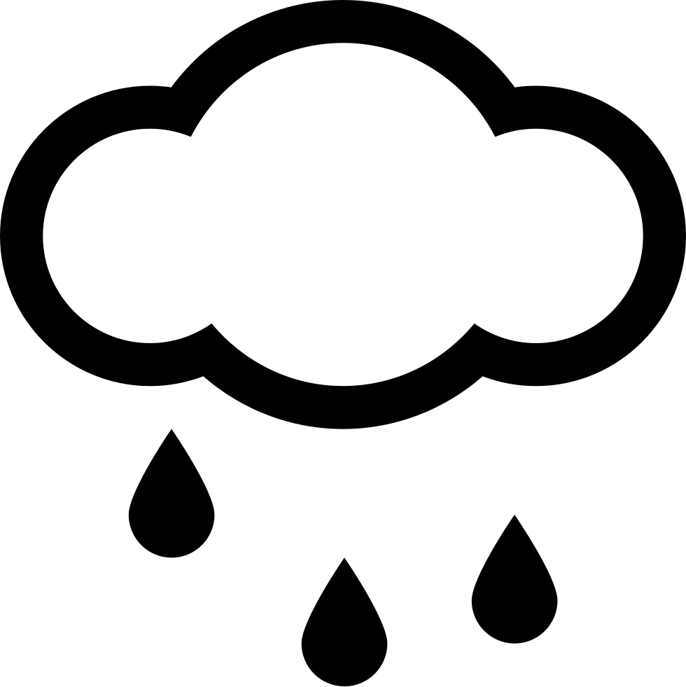 Rainy Weather Cloud Comments - Iphone (980x981)