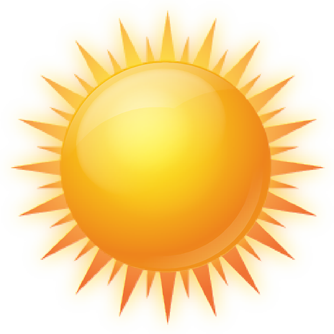 Transparent Weather Cliparts - Sun Png (1080x1080)