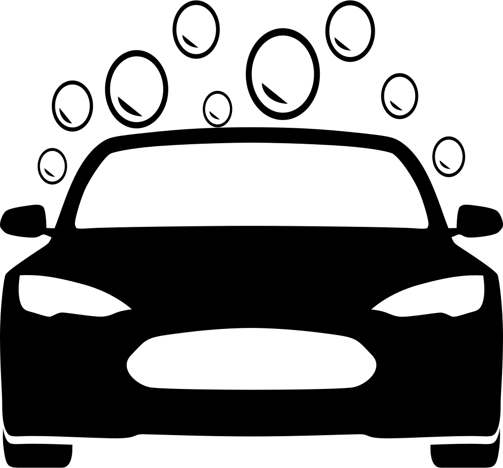 Car Wash Clipart Black And White (980x912)
