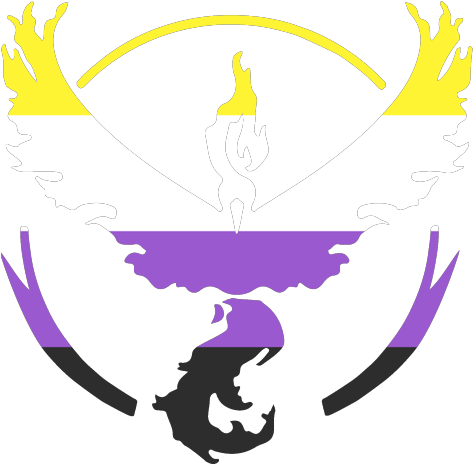 Clipart Weather Symbols Free - Pokemon Go Red Team (500x493)