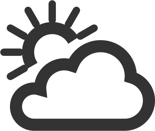Weather Png Pic - Partly Cloudy Weather Icon (512x512)