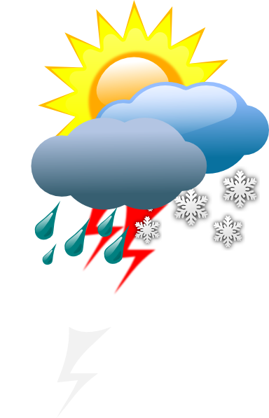Students Built A Variety Of Weather Instruments Using - Transparent Background Weather Clipart (384x597)
