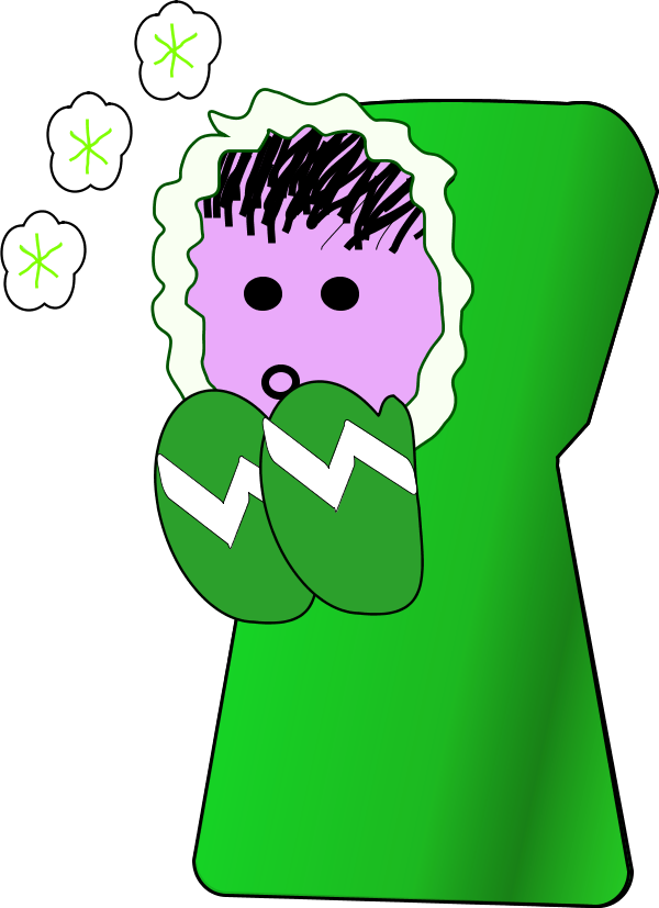 Vector Clip Art - Cold Clip Art (600x827)