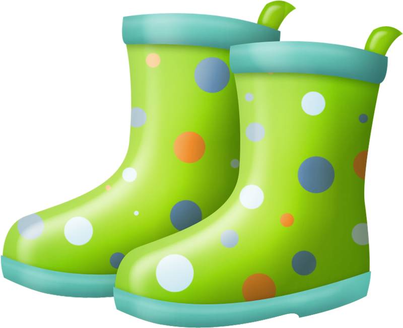 Shoe Clipart Rainy - Red Rain Boots Clipart (800x651)