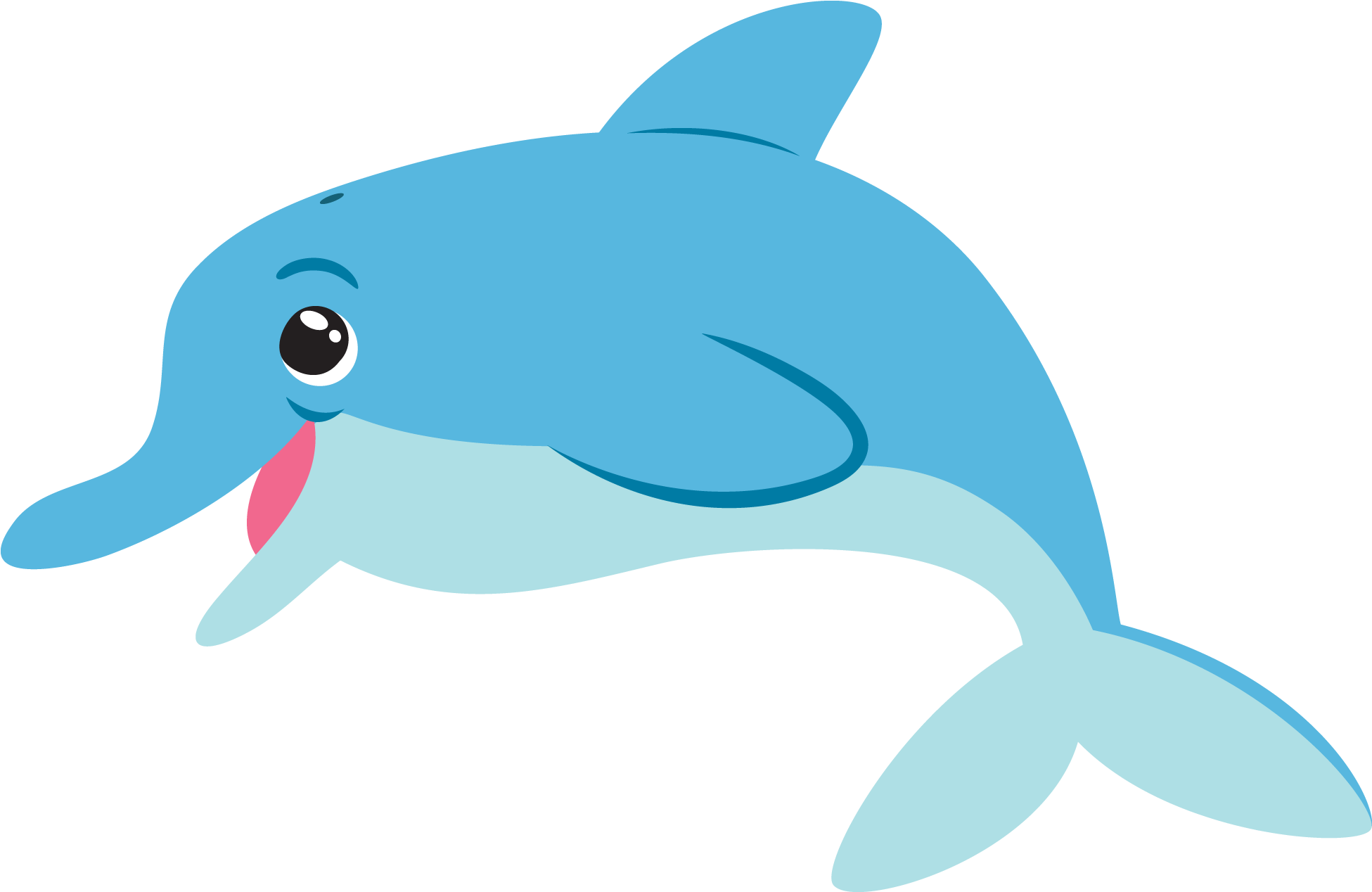 Submarine Dolphins Clipart - Dolphin Clipart (2025x1350)