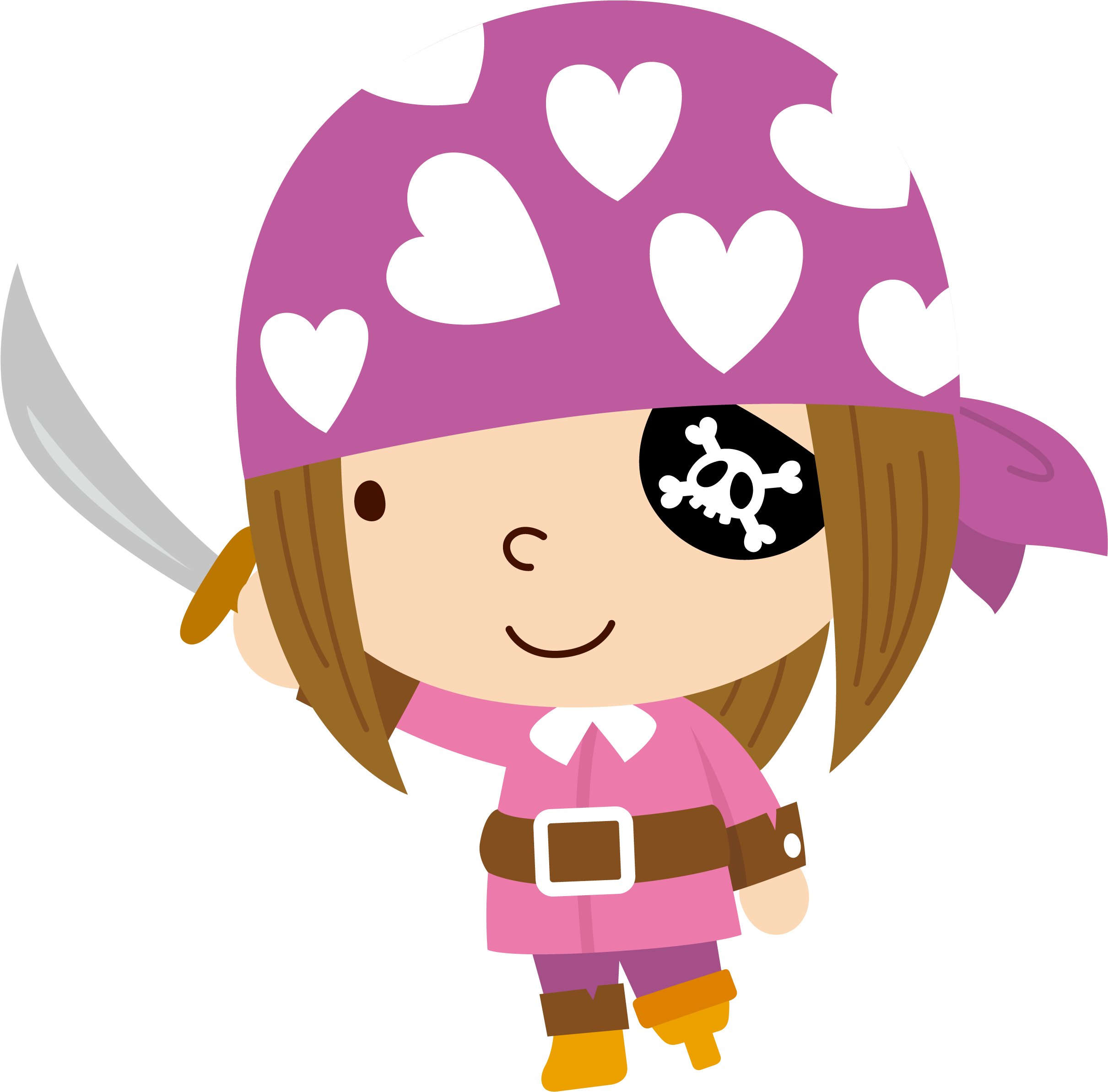 Album - Girl Pirate Png (2434x2385)