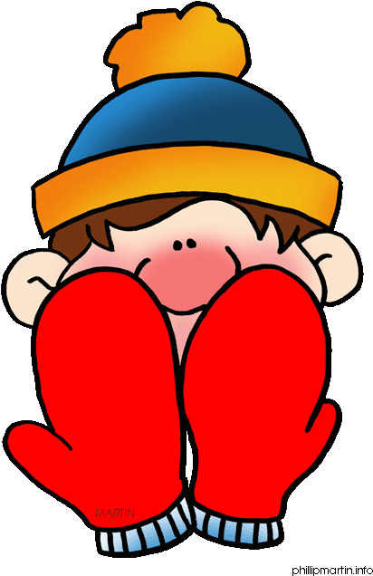Cold Weather And Recess - Winter Clothes Clip Art (442x648)