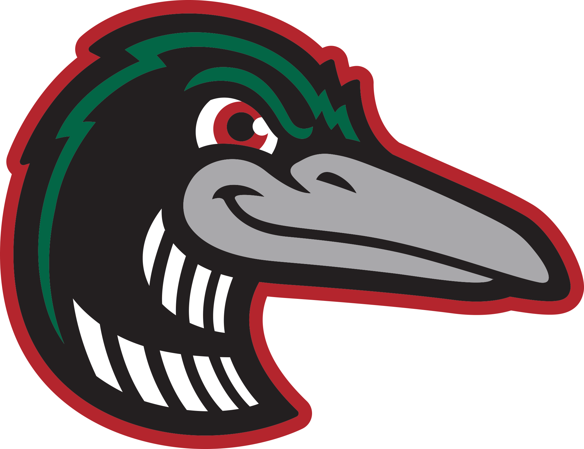 On A Chilly Opening Day At Dow Diamond, The Great Lakes - Loons (1982x1522)