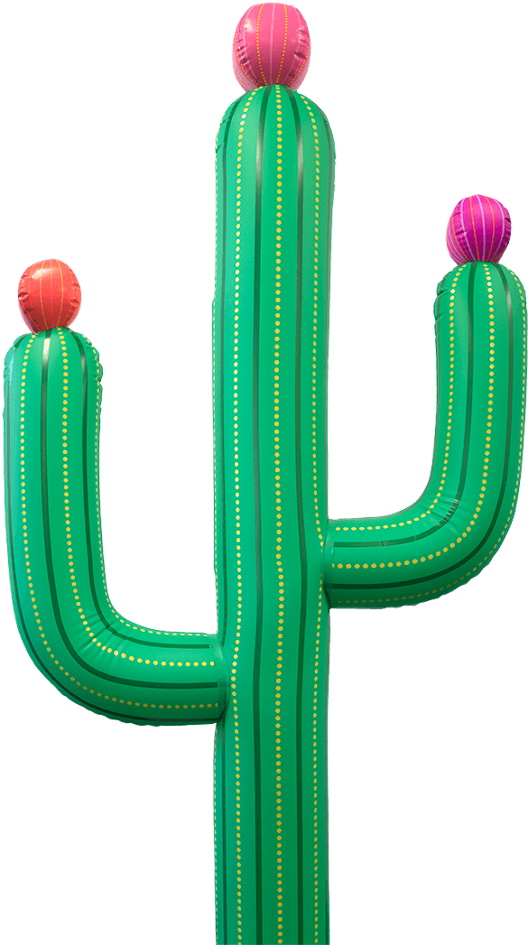 Cactuslab Inflatable Hero - San Pedro Cactus (600x1050)