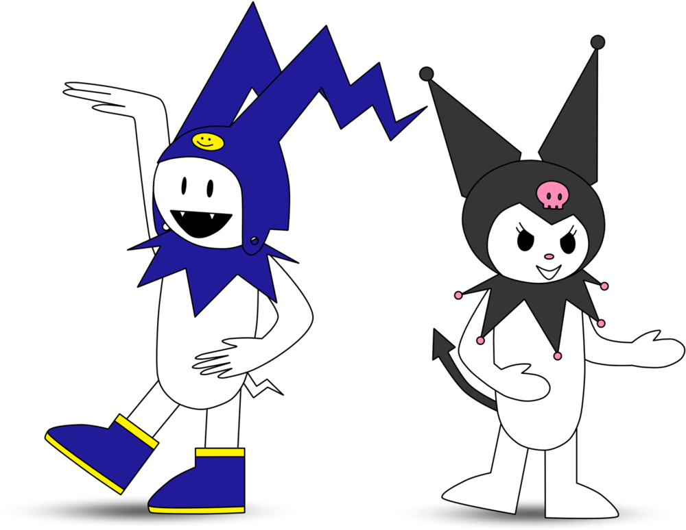 Jack Frost And Kuromi By Nockeynoo - Cartoon (1016x786)
