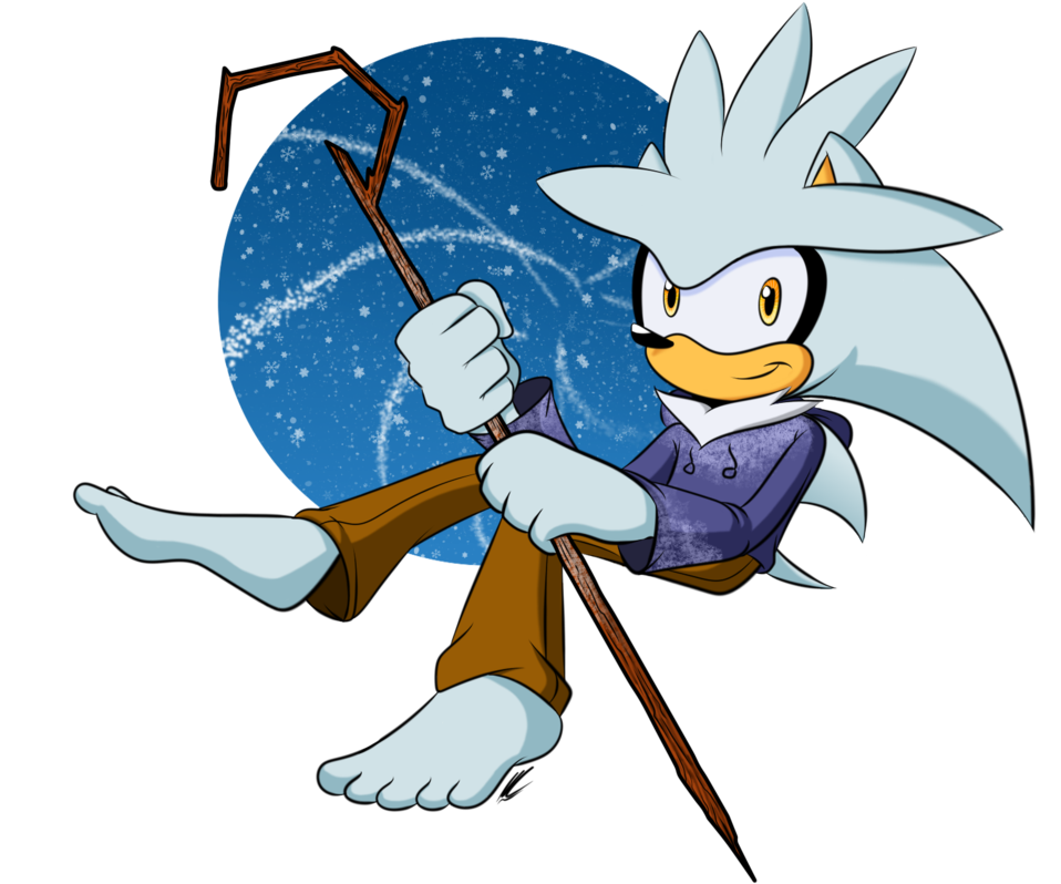 Silver As Jack Frost By - Cartoon (1024x892)