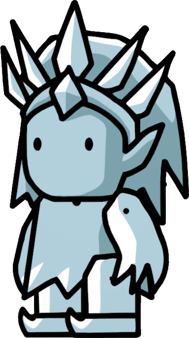 Jack Frost Female - Mythical Creatures In Scribblenauts (384x685)