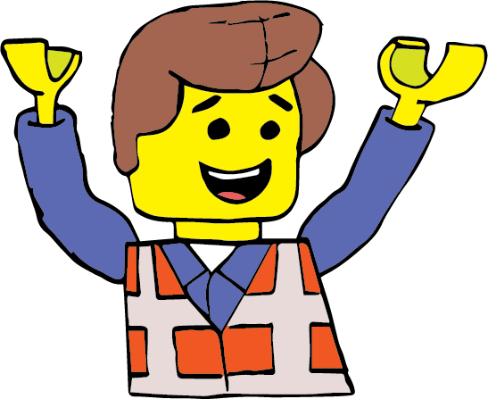 Emmett From The Lego Movie By 90sfanboy - Emmett From The Lego Movie By 90sfanboy (547x447)