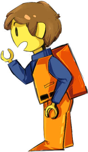 “a Lil Emmet I Had To Do For A Presentation In Uni - Cartoon (550x600)