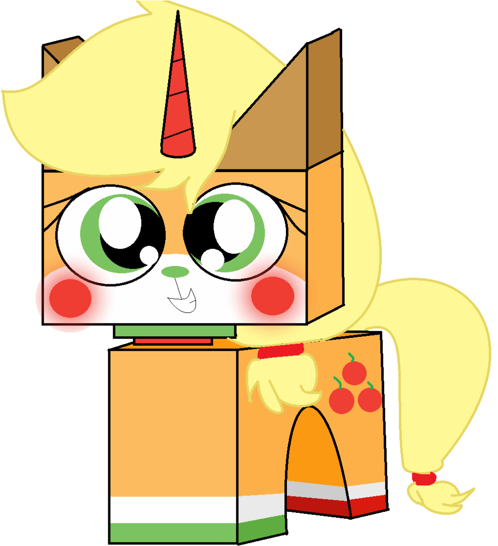 Rainbowzforlife Mane 6 As A Unikitty - Unikitty And Pinkie Pie (1024x1121)