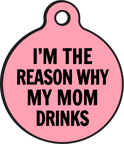 Reason Why Mom Drinks - University Of Colorado 1-1/2" Labels (412x479)