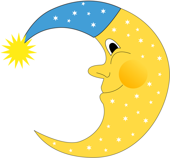 Moon Clip Art - Illustration (600x556)
