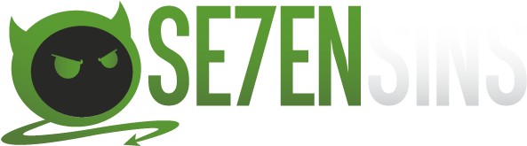 Se7ensins Gaming Community - Sticker (740x180)