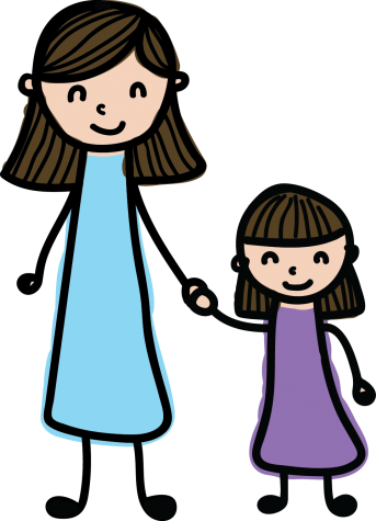 How College Strengthened A Mother-daughter Bond - Mom And Daughter Clipart (343x475)