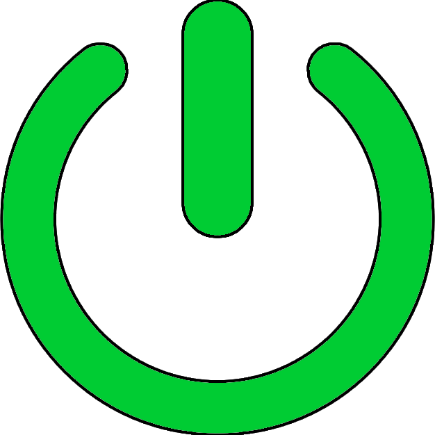 Unix-admin - Su - Green Power Icon (626x626)