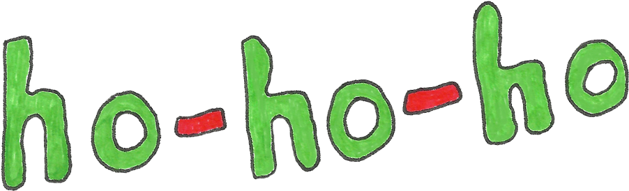 Natal Hohoho - Ho Ho Ho Png (984x299)