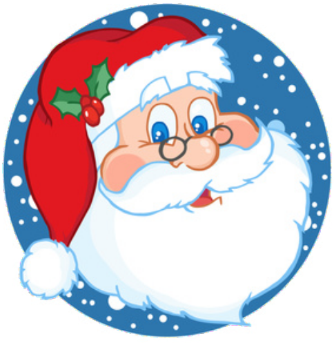 Ho Christmas Quiz - Santa Claus Face Clipart (512x512)