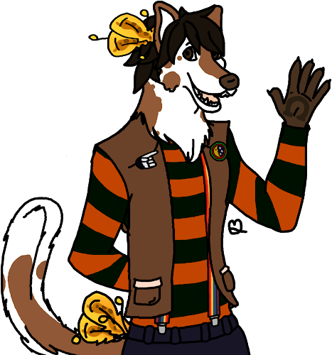 Julian Official Ref Markings Ref Anthro Ref - Cartoon (467x500)