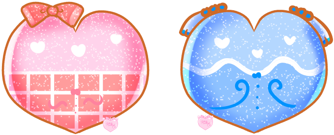 ~*open 1/2*~ Mystery Magical Sweethearts - Heart (700x400)