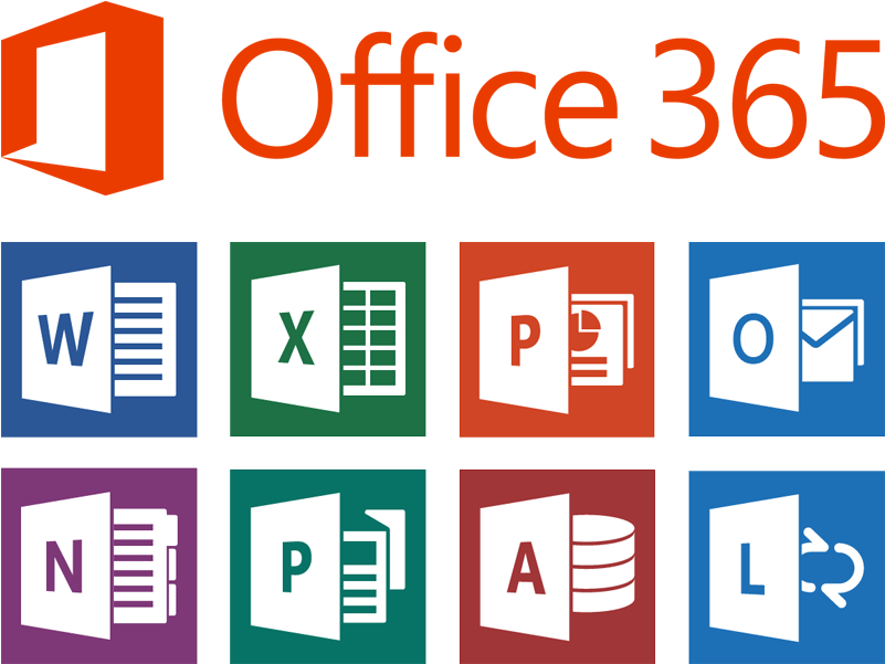 Microsoft Office 365 Apps - Ms Office Icons Vector (1000x750)
