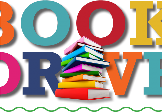 Office 365 Cliparts Books - Flyer For School Book Drive (640x480)