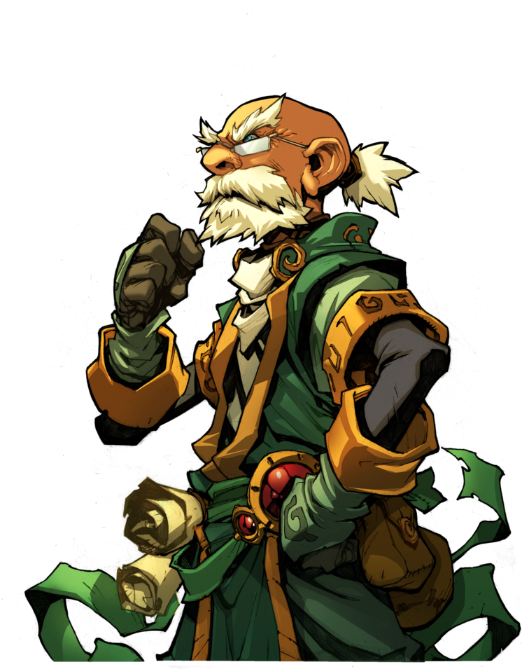 Bcn-knolan - Joe Madureira Battle Chasers (806x1024)